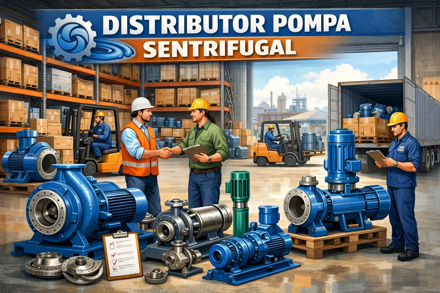 distributor pompa sentrifugal