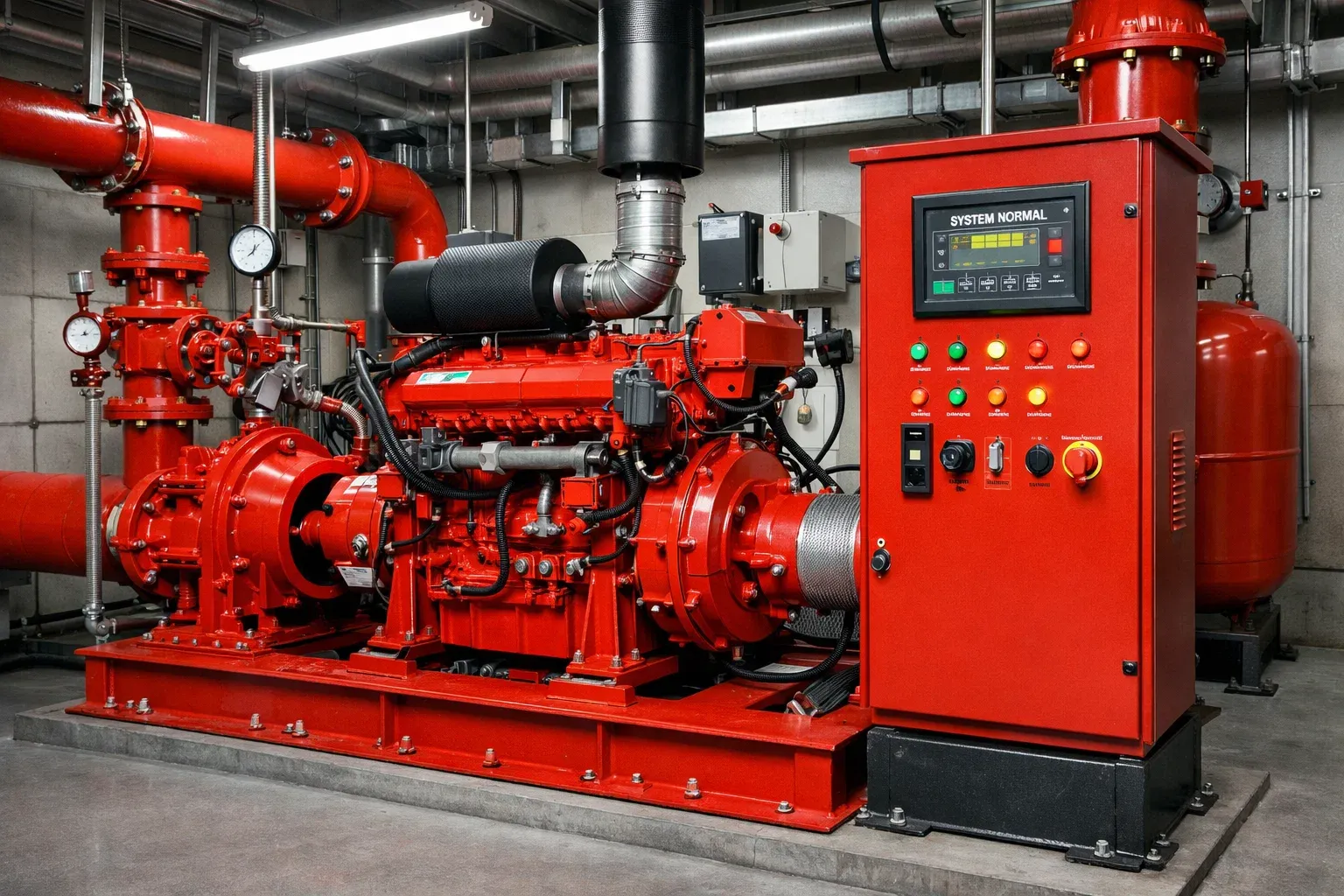 perawatan pompa hydrant diesel