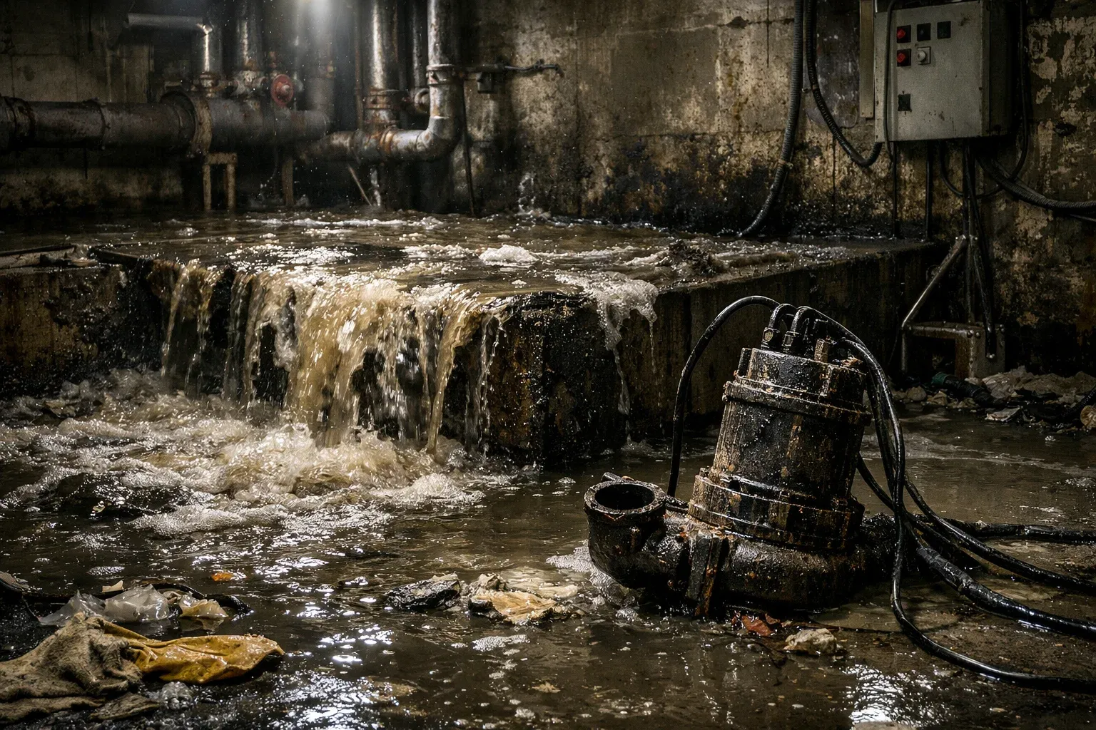 Masalah Limbah Cair Menumpuk