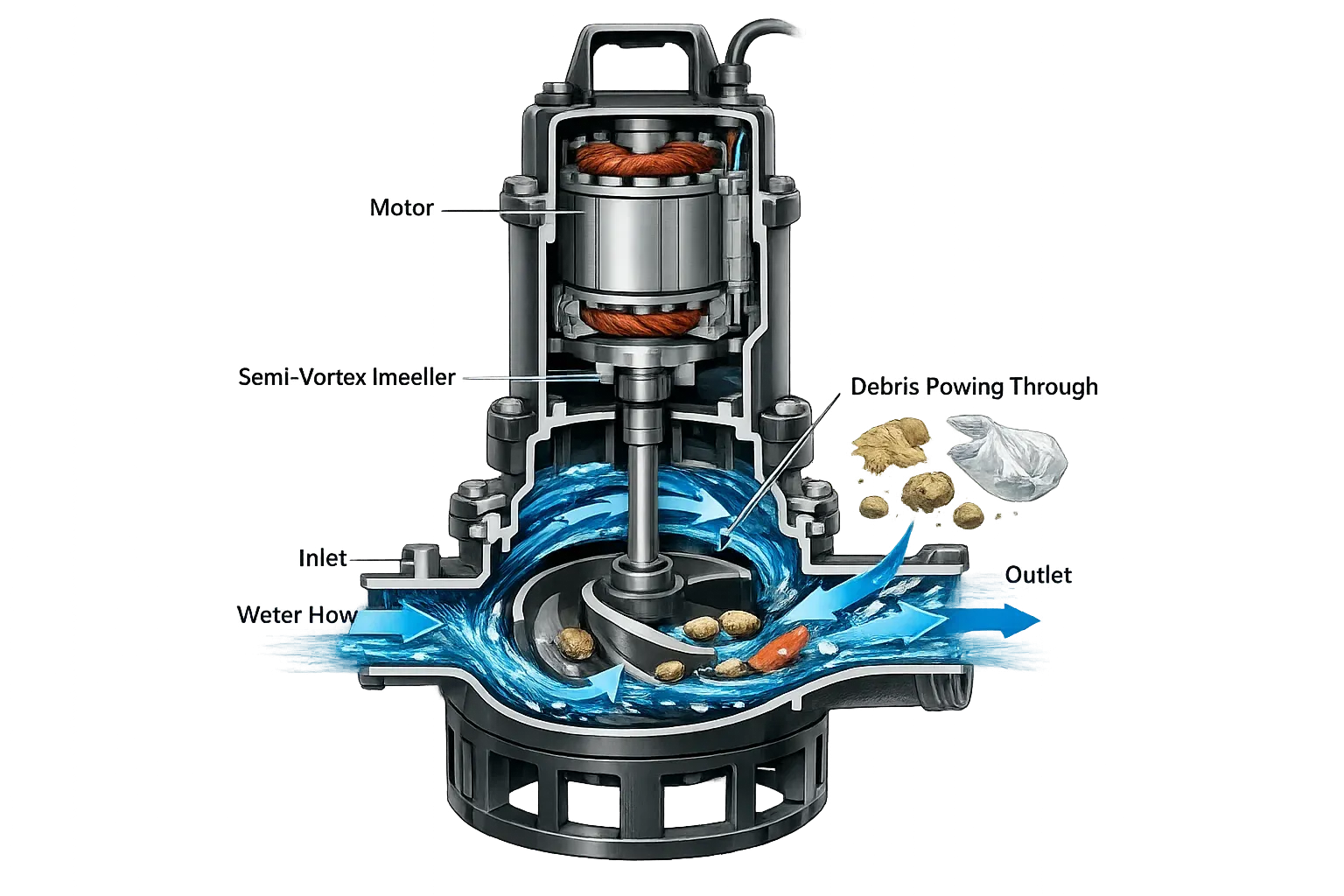 Teknologi Semi Vortex EBARA DVS