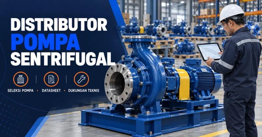 Distributor pompa sentrifugal dengan layanan seleksi dan dukungan teknis