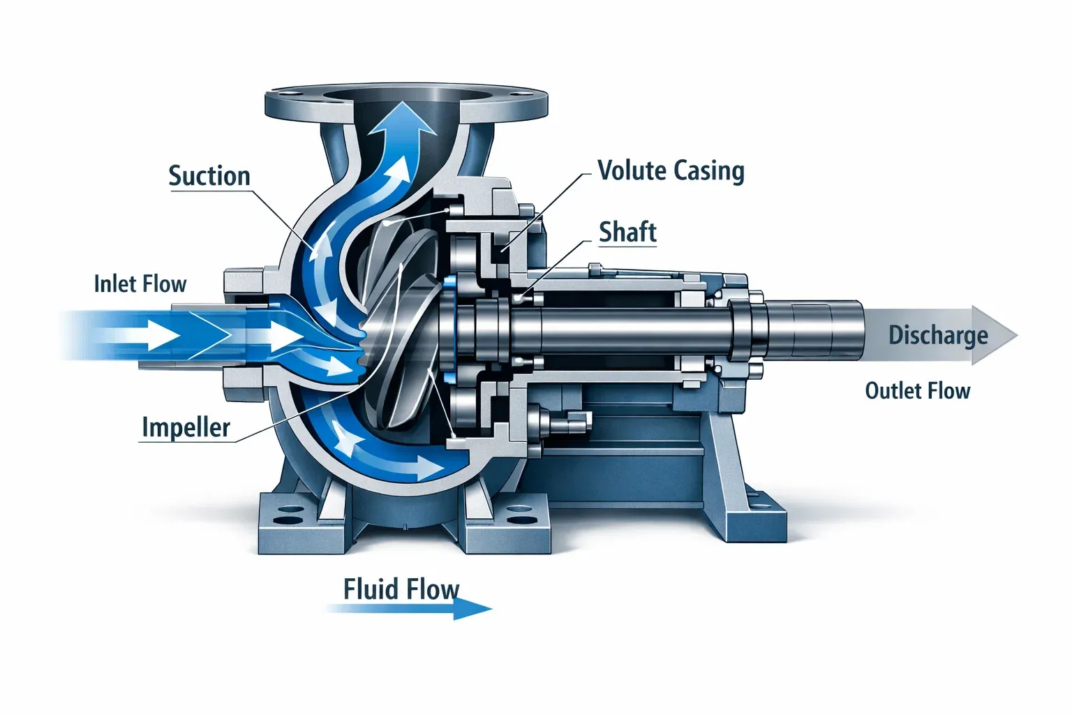 prinsip kerja pompa sentrifugal