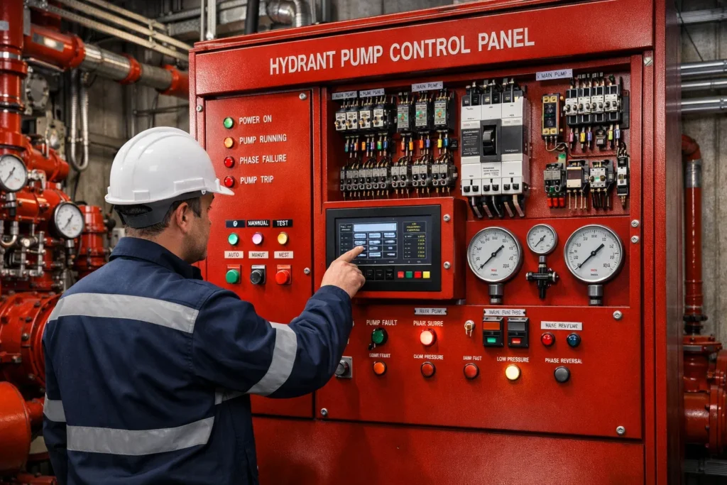 Kontrak maintenance panel hydrant