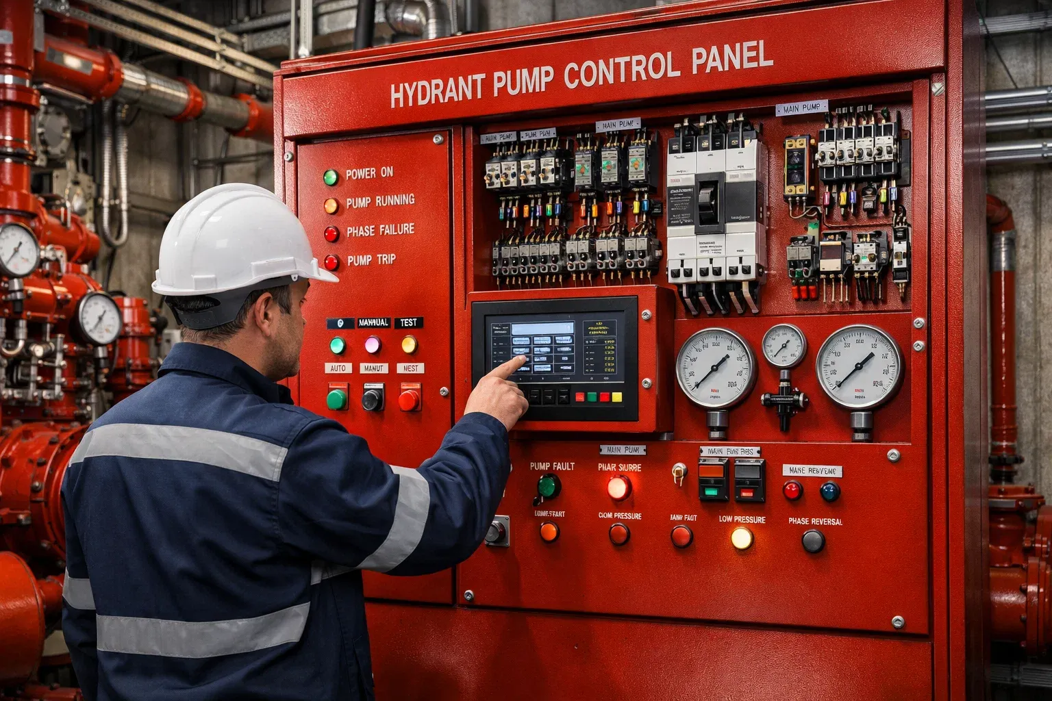 Kontrak maintenance panel hydrant