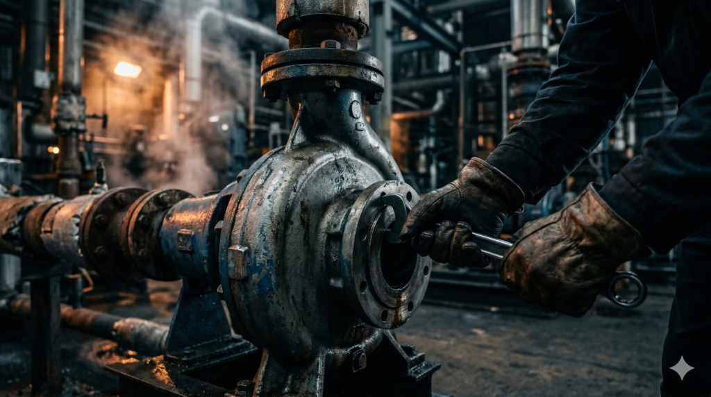 troubleshooting pompa sentrifugal