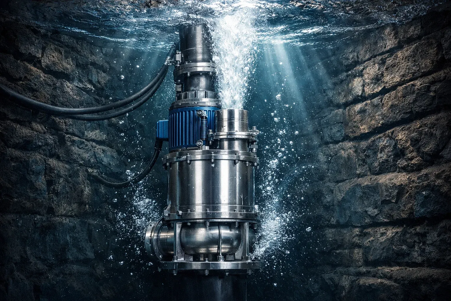 pompa sentrifugal submersible