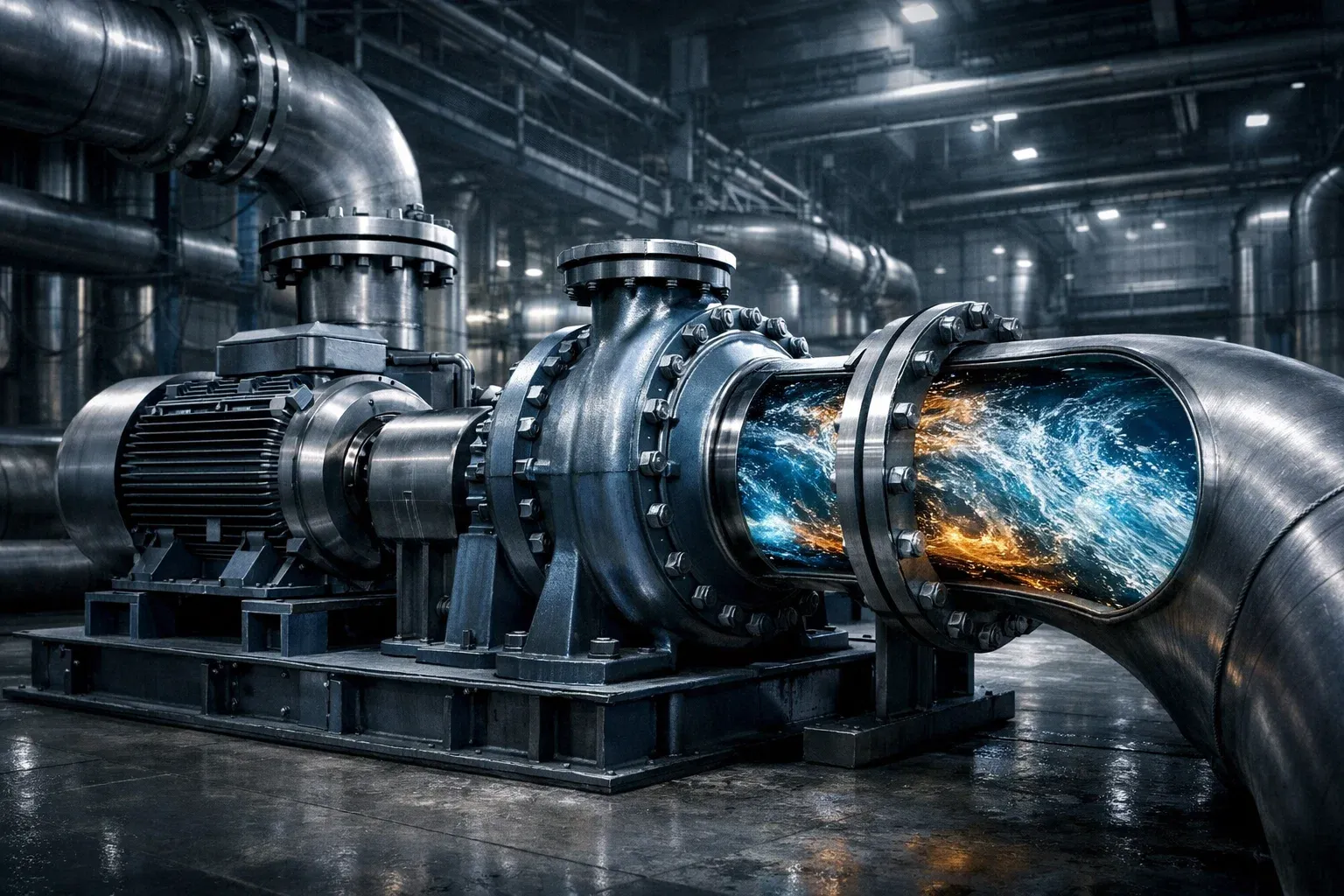 pompa sentrifugal industri