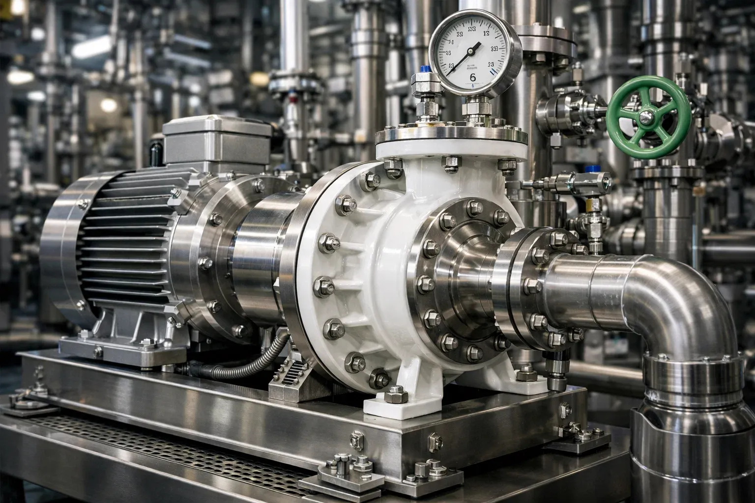 pompa sentrifugal kimia