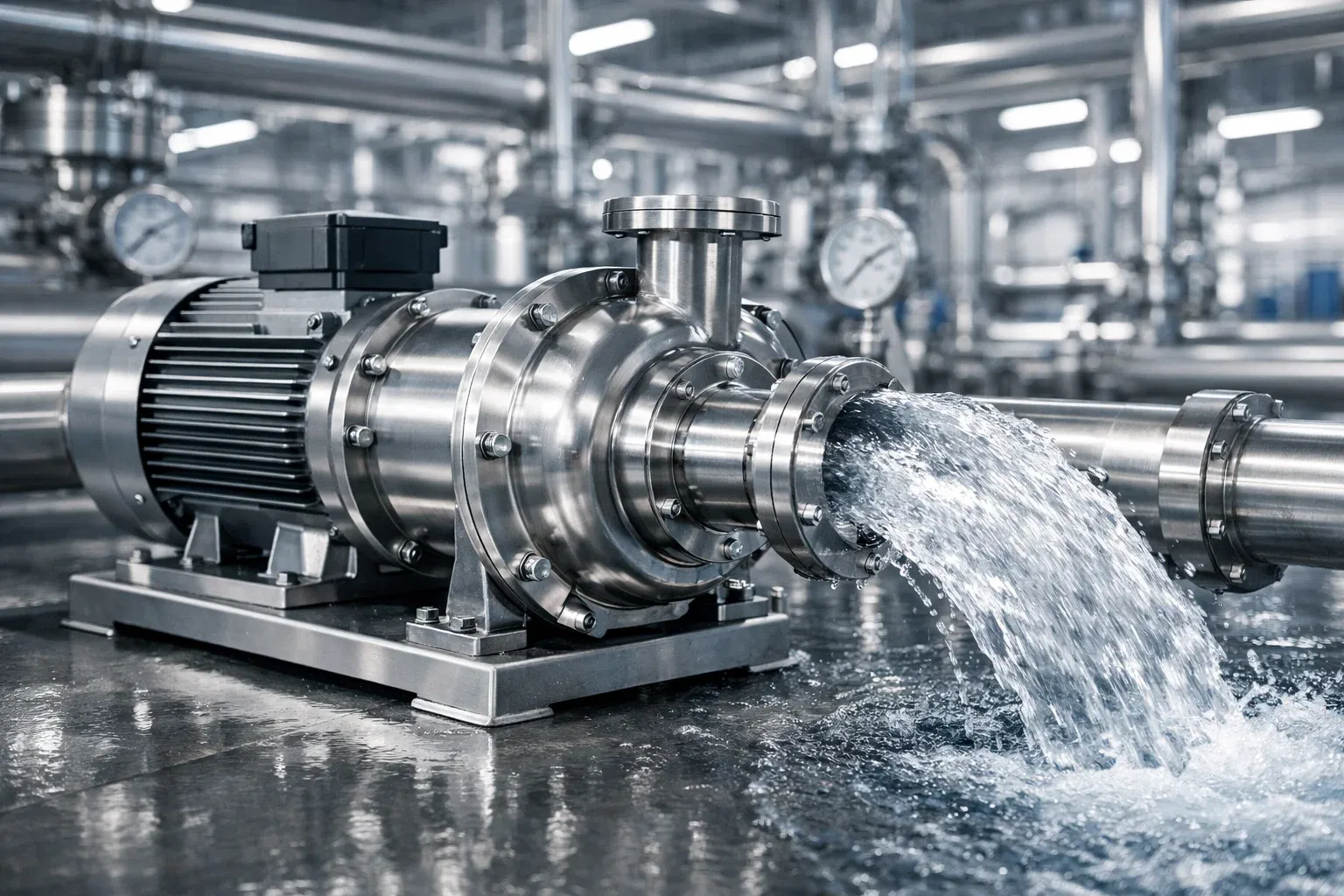 pompa sentrifugal air bersih