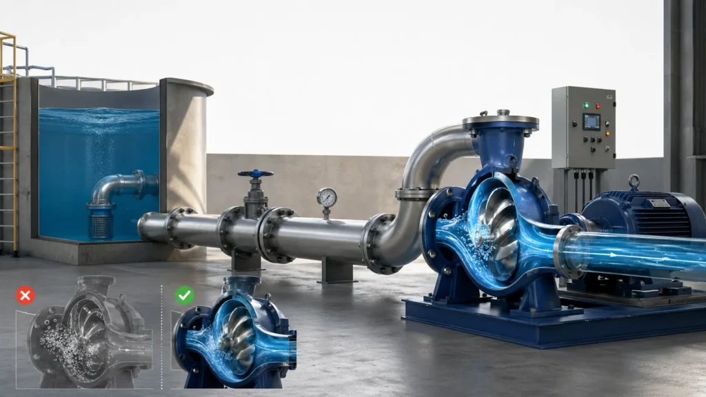 Solusi Komprehensif Mengurangi Kavitasi pada Pompa Sentrifugal