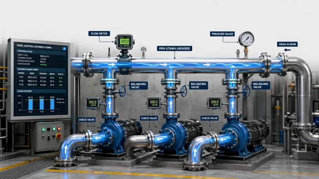 PemerataanPompa Sentrifugal untuk Operasi Efisien