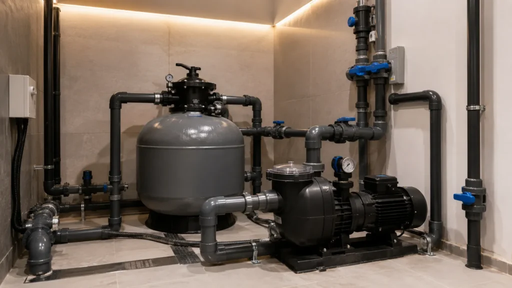 Booster pump for pool untuk sistem pompa kolam renang