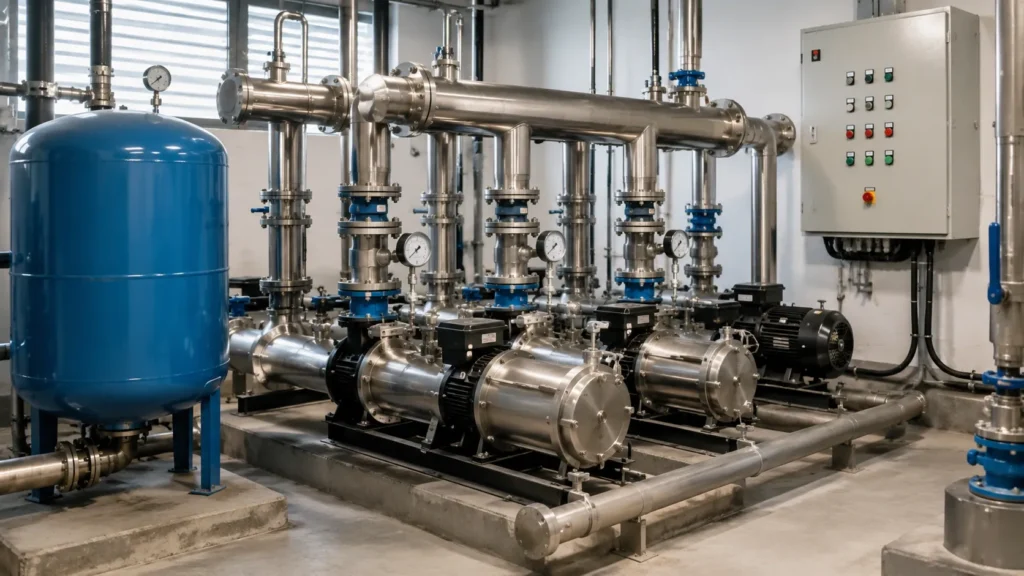 Booster pump for water pressure untuk meningkatkan tekanan air gedung dan industri