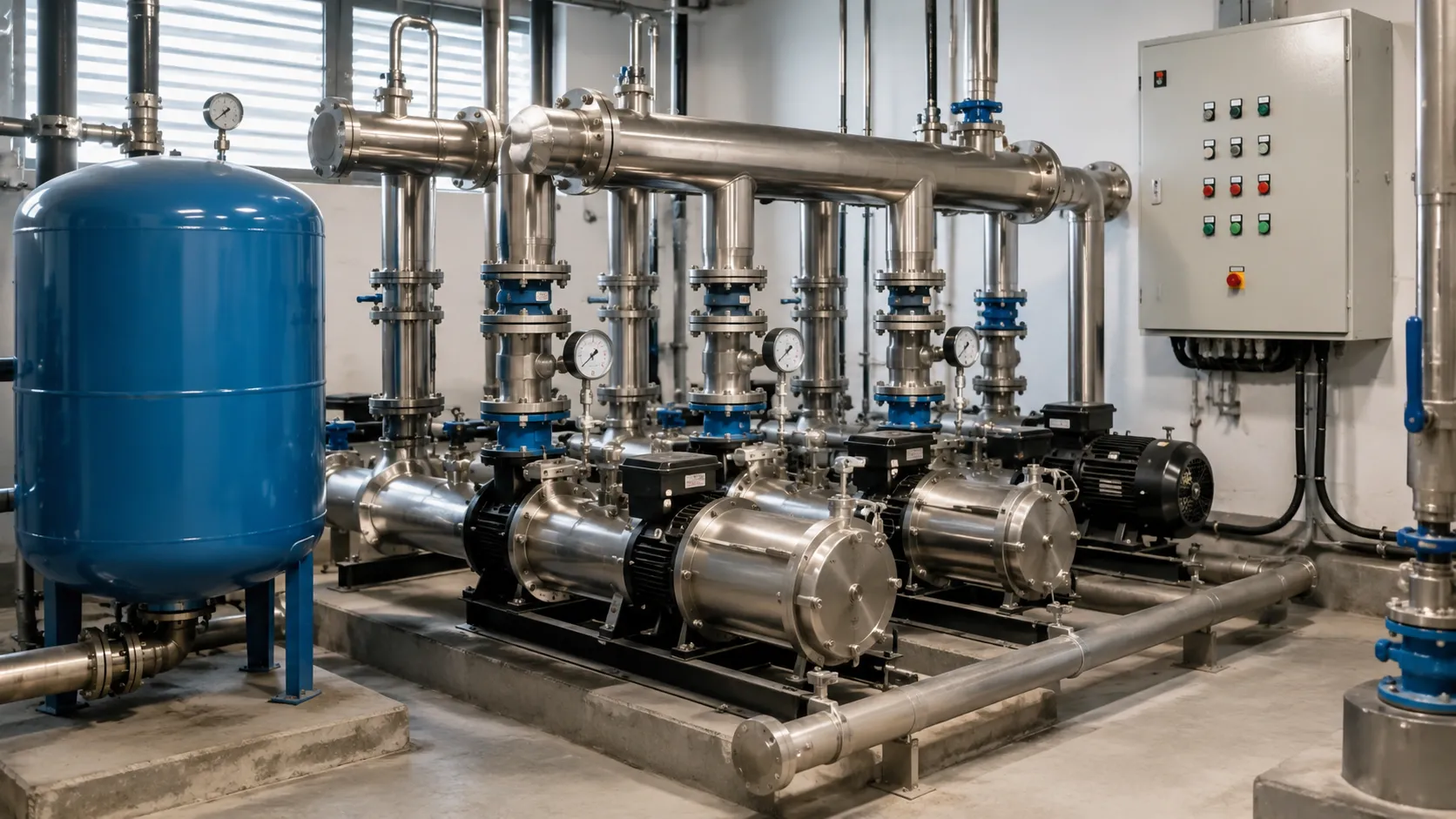 Booster pump for water pressure untuk meningkatkan tekanan air gedung dan industri