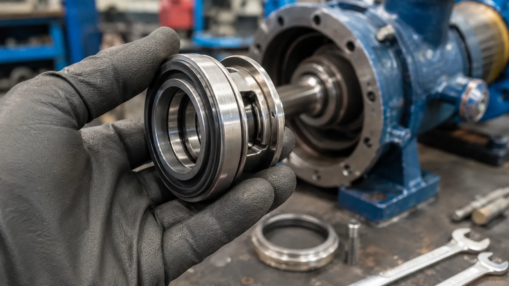 Centrifugal pump mechanical seal untuk mencegah kebocoran pada pompa sentrifugal