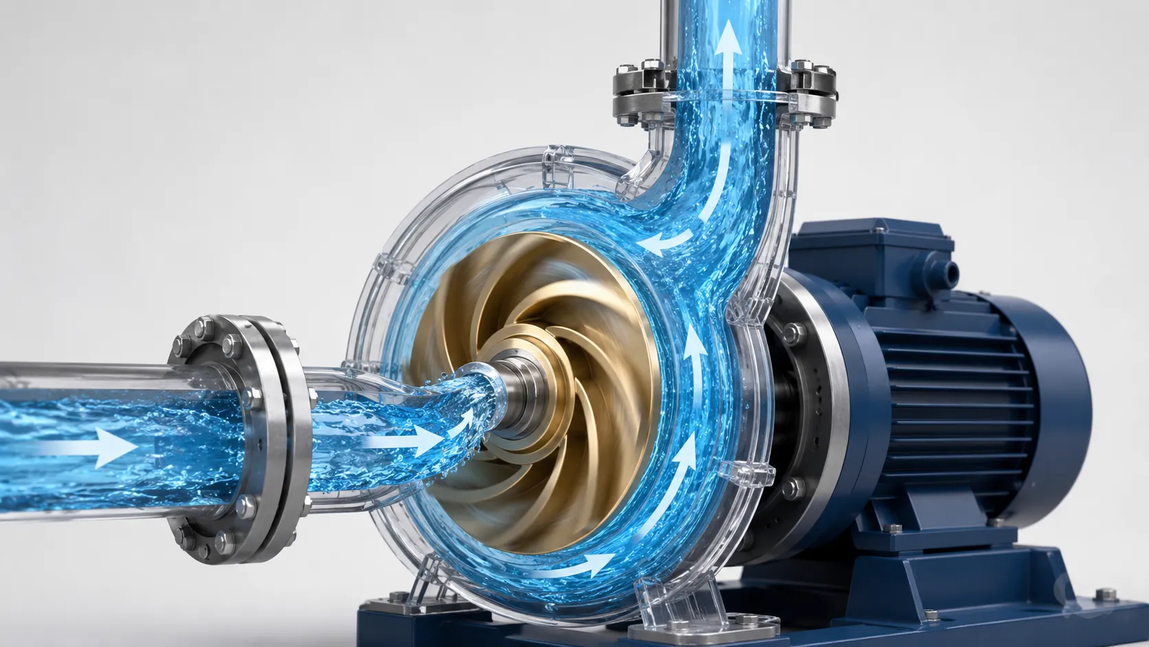 Centrifugal pump working principle menjelaskan cara kerja impeller dan aliran pompa sentrifugal