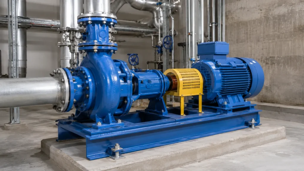 Pump centrifugal horizontal untuk proyek gedung pabrik dan sistem transfer air