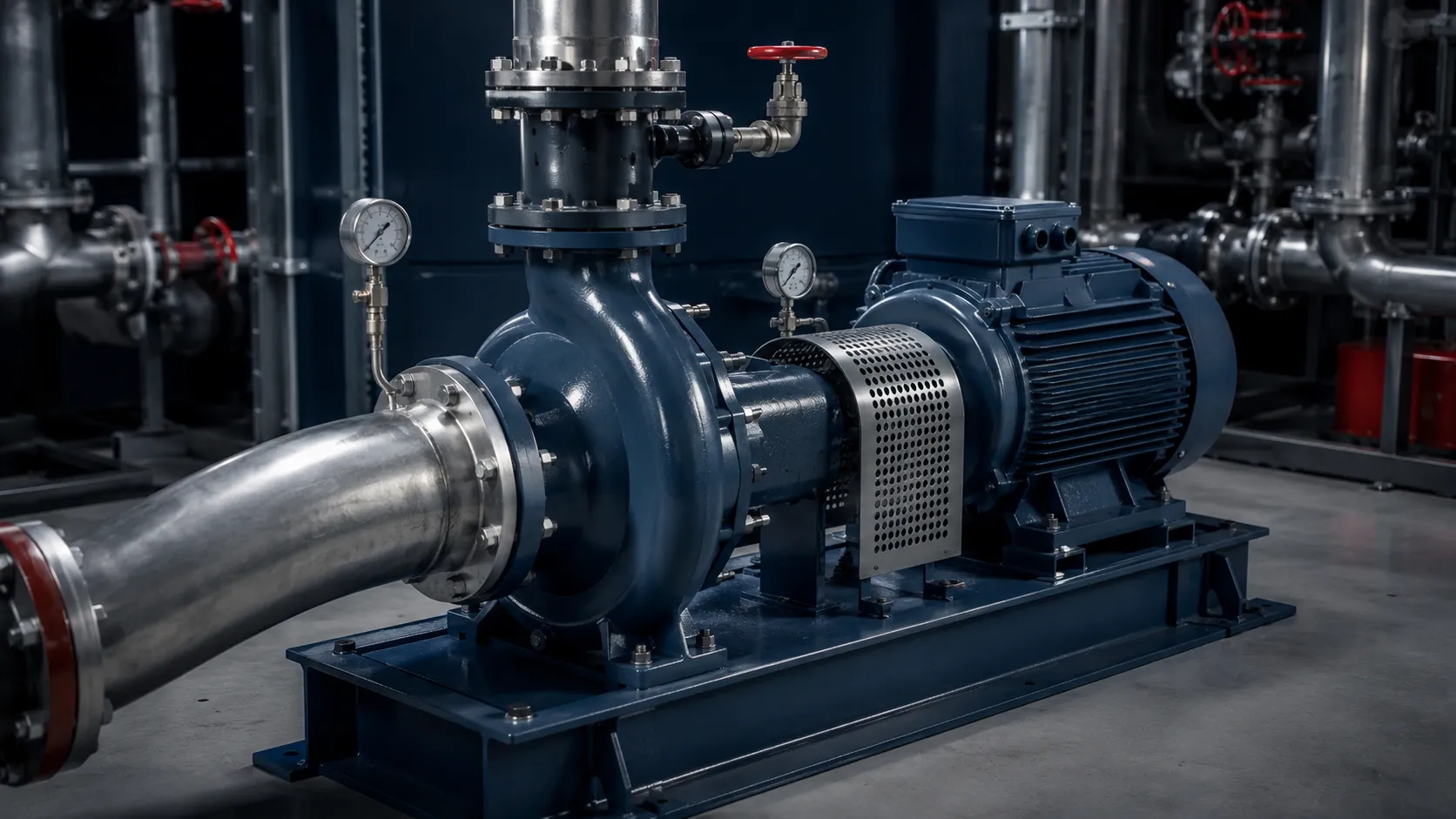 End suction centrifugal pump untuk transfer dan sirkulasi air
