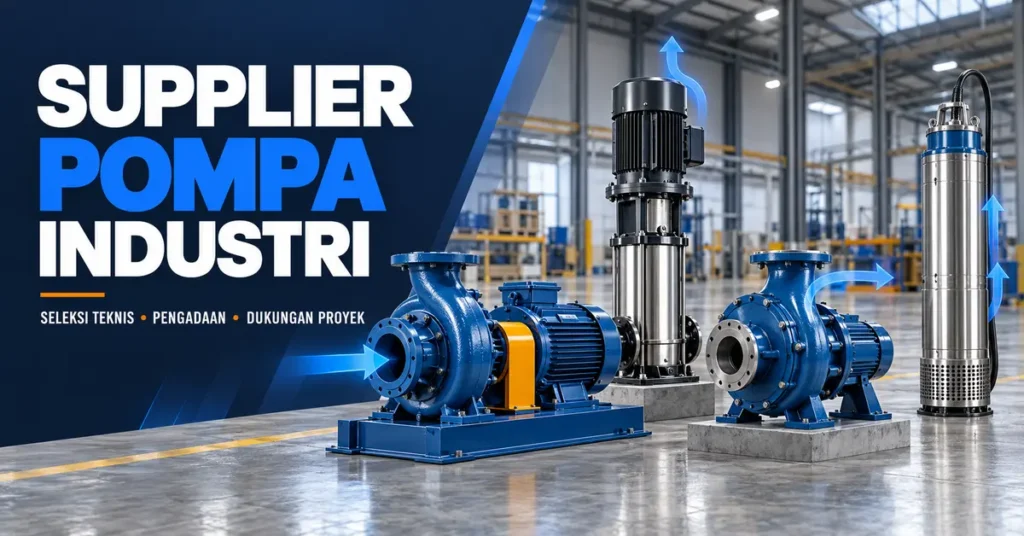 Pilihan pompa industri untuk kebutuhan gedung dan pabrik